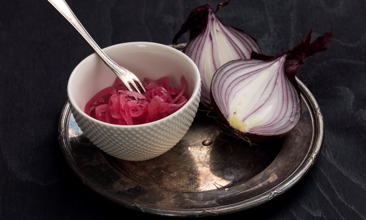 Picklad rödlök Recept | Dr. Oetker